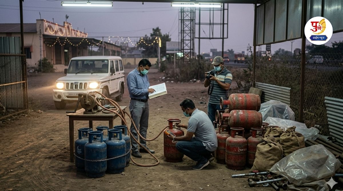 Haveli News: Black market for gas cylinders is flourishing in East Haveli; When will action be taken against the gang selling commercial cylinders for Rs 7,000?