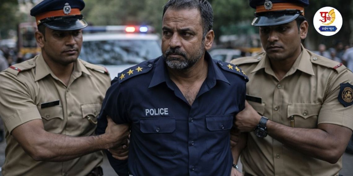 Ahilyanagar News: Impersonator police officer's 'uniform' removed in Ahilyanagar! Used to deceive by wearing khaki uniform; created a stir in 5 districts including Pune, Mumbai