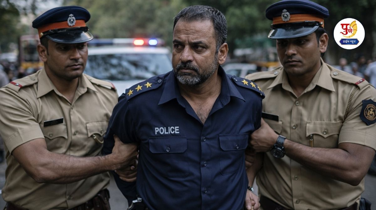 Ahilyanagar News: Impersonator police officer's 'uniform' removed in Ahilyanagar! Used to deceive by wearing khaki uniform; created a stir in 5 districts including Pune, Mumbai