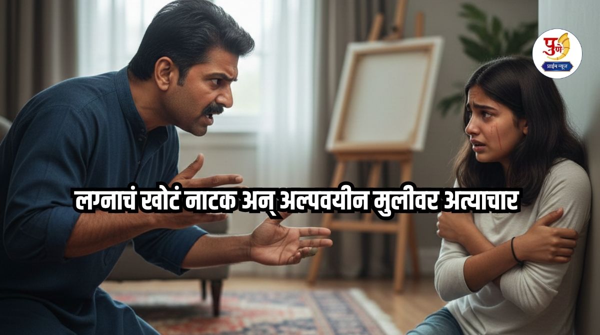 Pune Shocking News: Horrible incident in Pune! Fake wedding drama and torture on minor girl; Mangalsutra was forcibly put on and the man took her to a room...