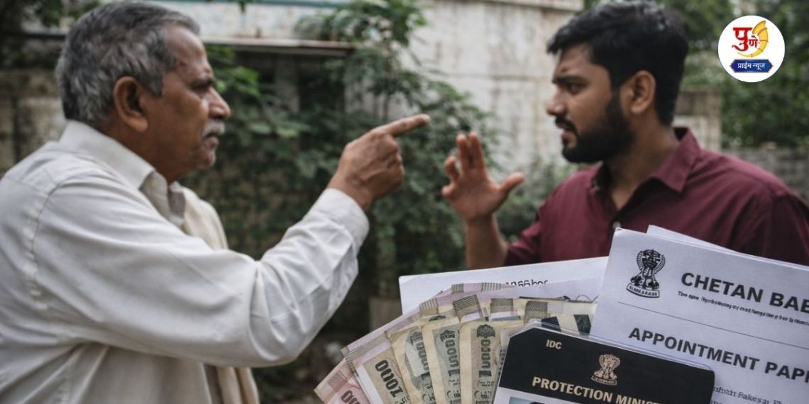 Daund News: Daund youth cheated of Rs 4 lakhs by promising a job in the Ministry of Defense; Case registered at the police station against a scammer from Nashik.