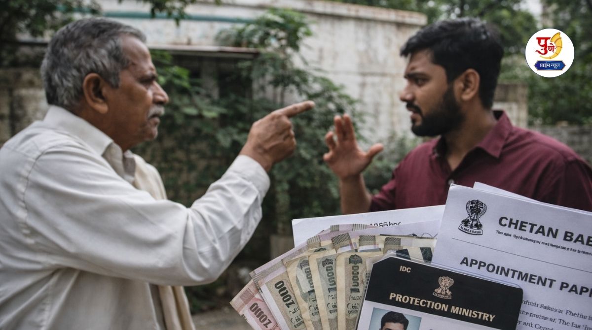 Daund News: Daund youth cheated of Rs 4 lakhs by promising a job in the Ministry of Defense; Case registered at the police station against a scammer from Nashik.