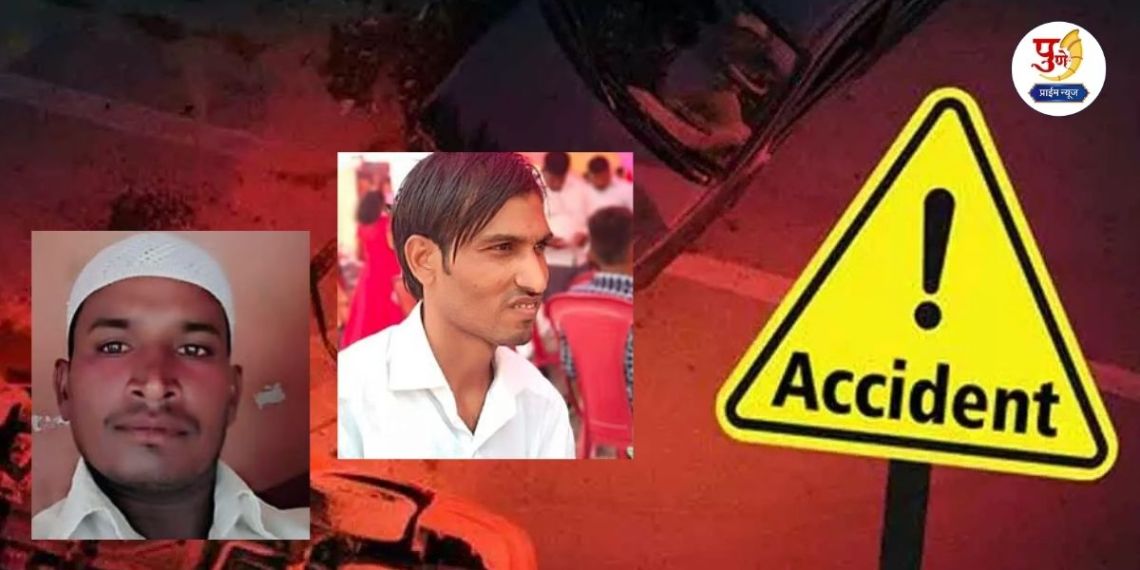 Death scare on Hyderabad-Solapur highway! Truck crushes two-wheeler; Two friends die on the spot