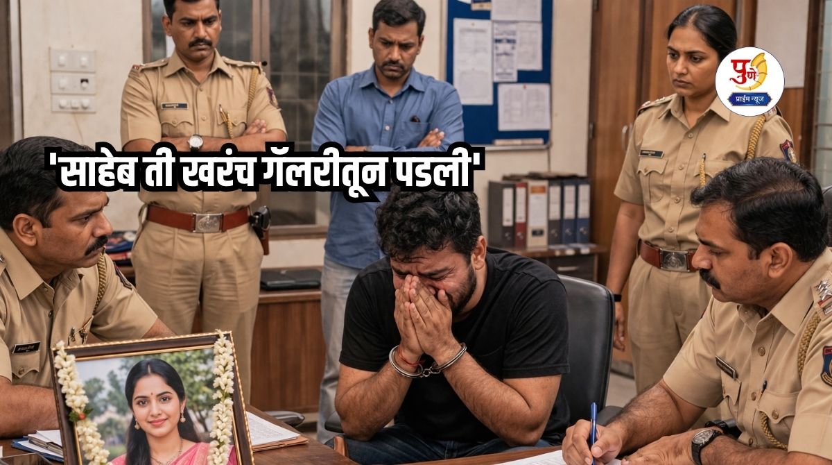 'Sir, she really fell from the gallery' Wife's murder due to suspicion of character and husband's strange drama upon seeing Khaki