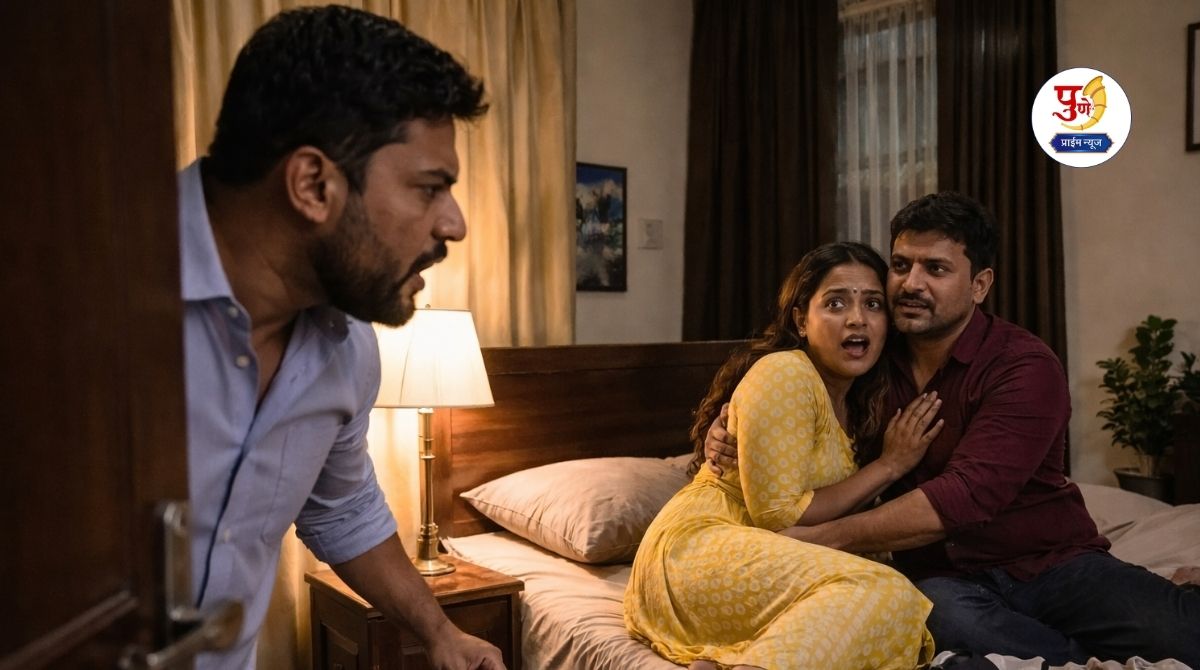 Husband secretly hid GPS in wife's sandals; followed her with live location and was shocked as soon as she opened the door...