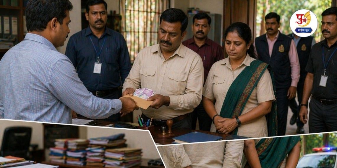 Initially, 50 thousand was demanded, but the transaction was settled at 25 thousand; Forest Department's corrupt management exposed, forest guard and forest conservator arrested red-handed