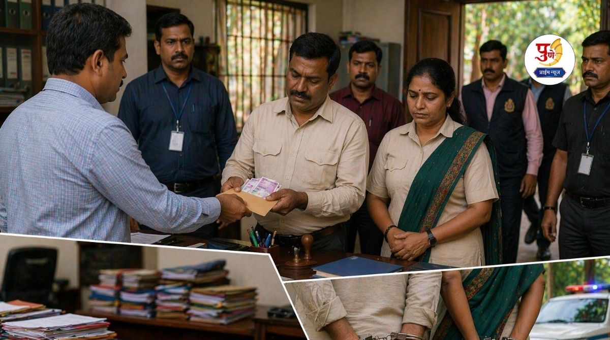 Initially, 50 thousand was demanded, but the transaction was settled at 25 thousand; Forest Department's corrupt management exposed, forest guard and forest conservator arrested red-handed